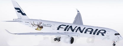 1:200 33CM JC Wings FINNAIR AIRBUS A350-900 Airplane Flap Down Diecast Model