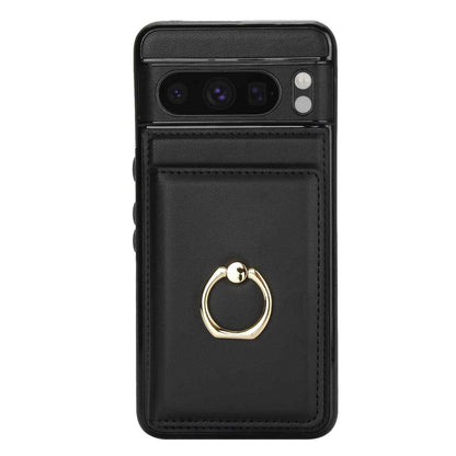 Wallet Case with Rotation Ring for Google Pixel 9 Pro XL/ 9 Pro/ 8 Pro/ 8A/ 6A