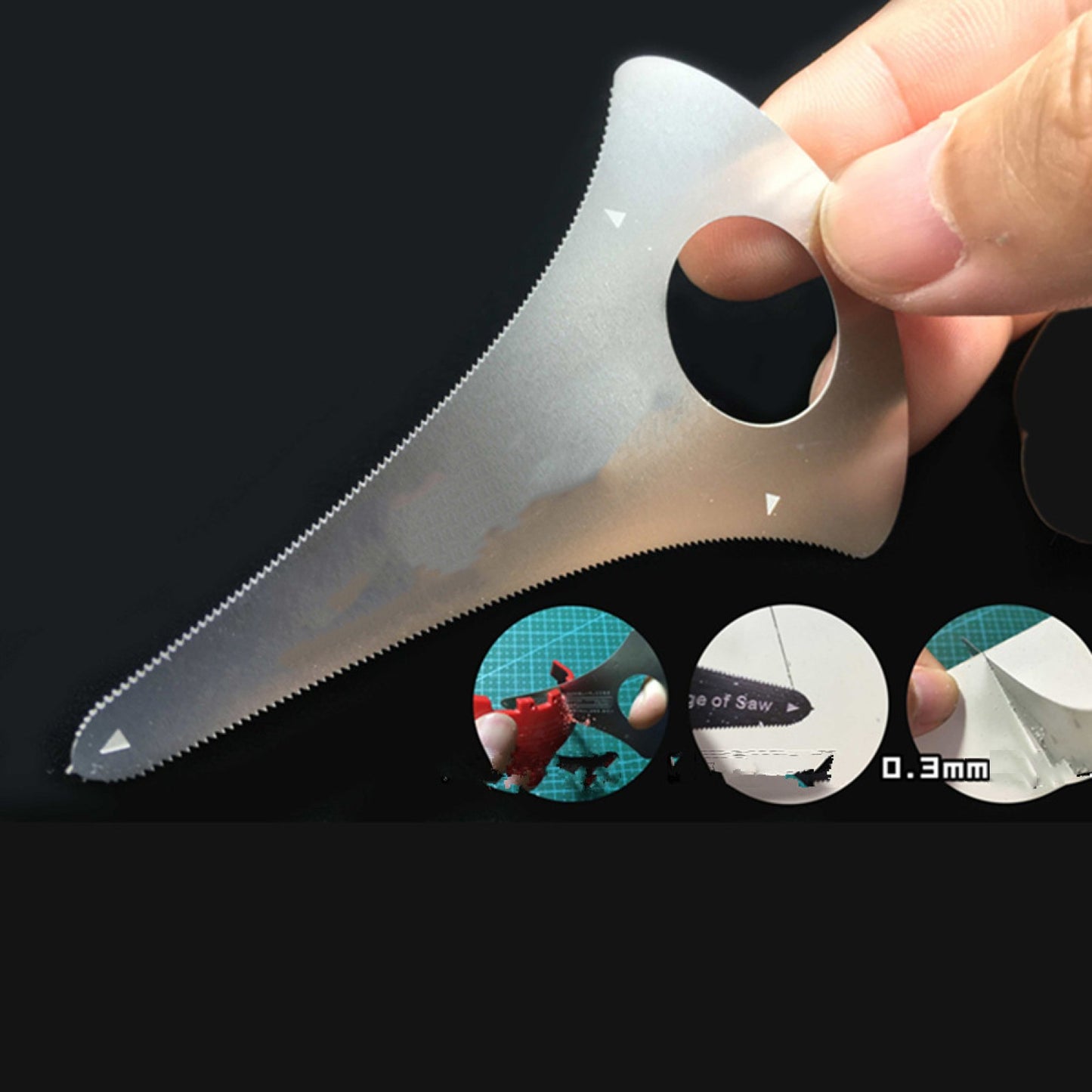 Steel Scriber Head Handy Craft Handsaw Razor Saw For Gundam Detail-up Building