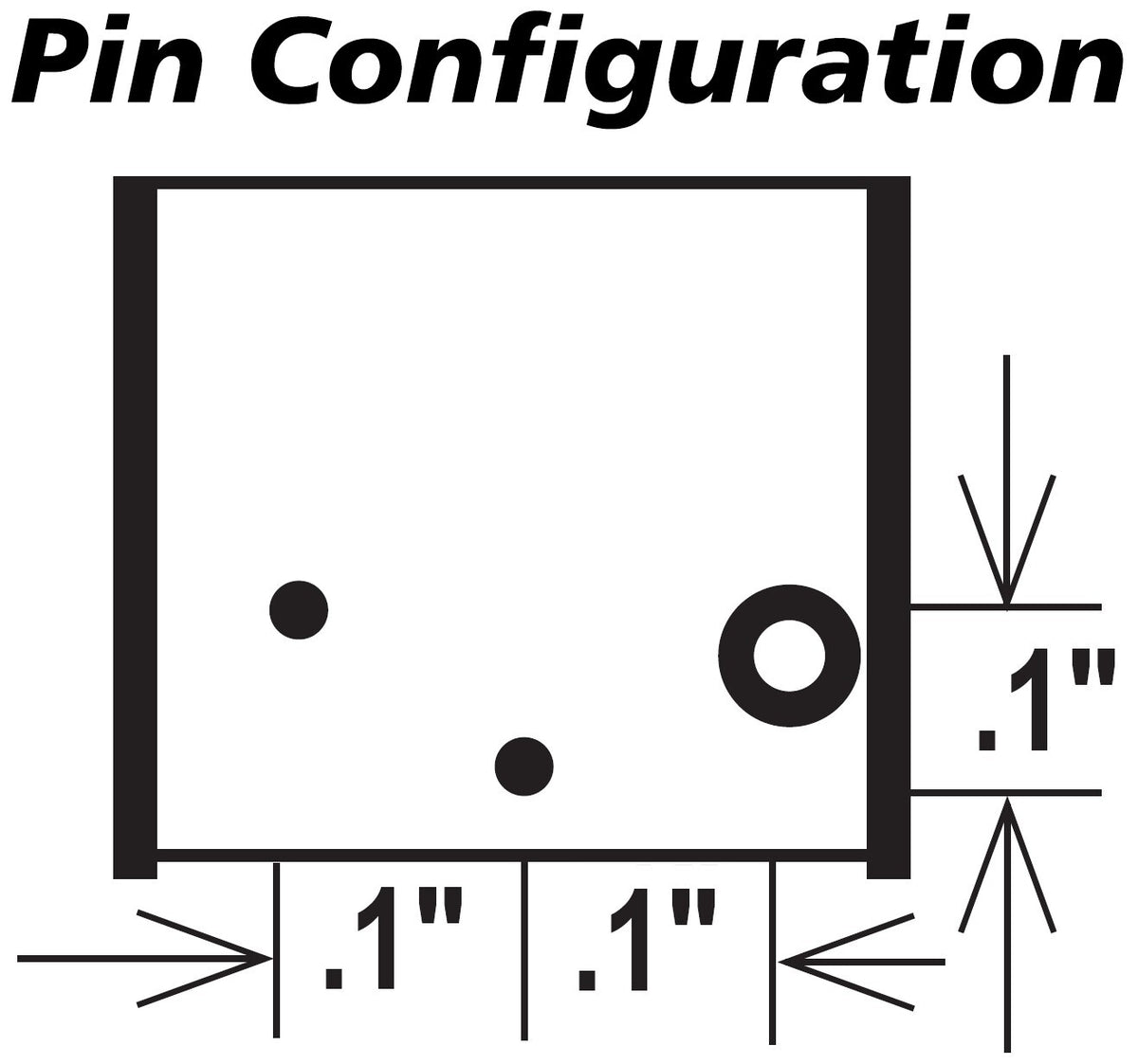 50K Ohm ½W Single Turn Cermet Potentiometer with Shaft, 0.1" Pin Spacing, ⅜-inch