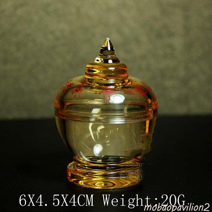 New Buddhist Buddha Mikky Eight Symbols Crystal Stupa Tower