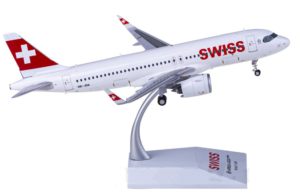 1:200 JC Wings SWISS AIRBUS A320neo Passenger Airplane Diecast Aircraft Model
