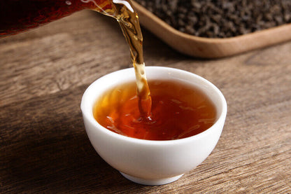 500g Yunnan Pu'er Tea Menghai Tea Fossil Loose Tea Ripe Tea