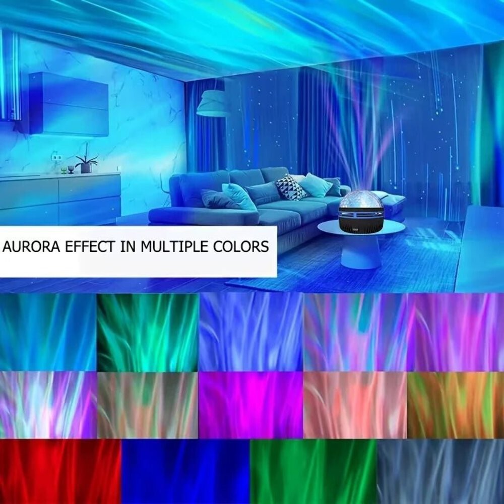 Galaxy Projector Night Light – LED Starry Sky Lamp