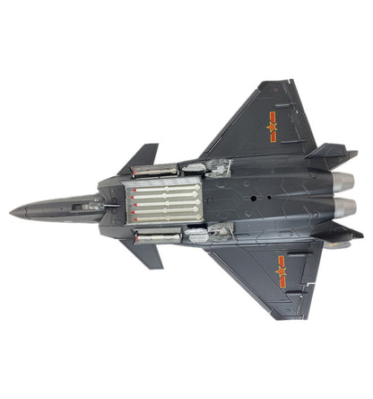 1:60 38CM Chinese J-20 Stealth Fighter Airplane Diecast Military Aircraft Model
