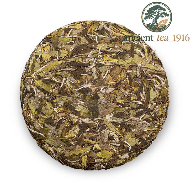 300g 2023 Fuding White Tea Ming Qian White Peony Jujube Fragrance White Tea Cake