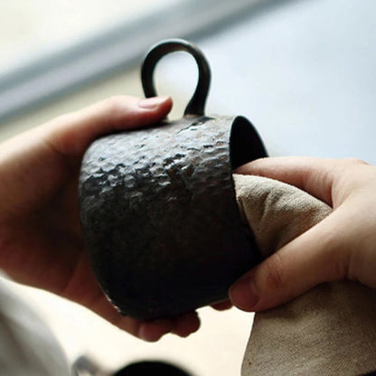 Bronze Ceramic Coffee Tea Mugs Cup Pottery Tea Cup