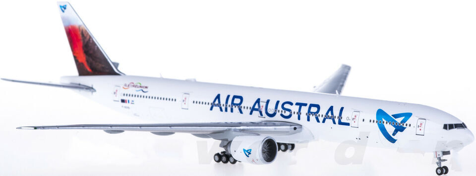 1:400 JC Wings AIR AUSTRAL B777-300ER Passenger Airplane Diecast Aircraft Model