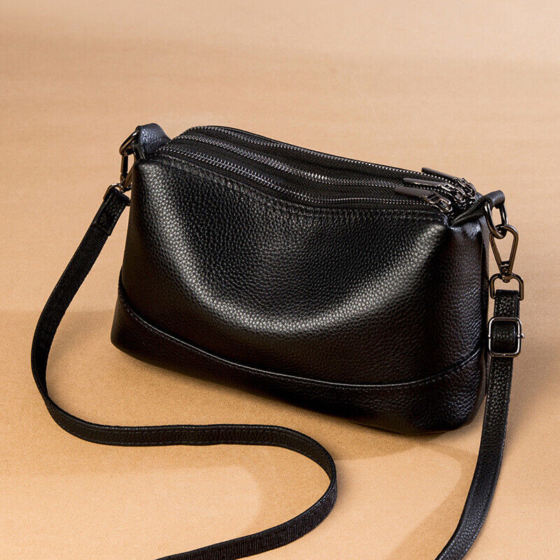 Women Genuine Leather Shoulder Bag Crossbody Bag Messenger Cowhide Handbags