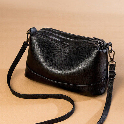 Women Genuine Leather Shoulder Bag Crossbody Bag Messenger Cowhide Handbags