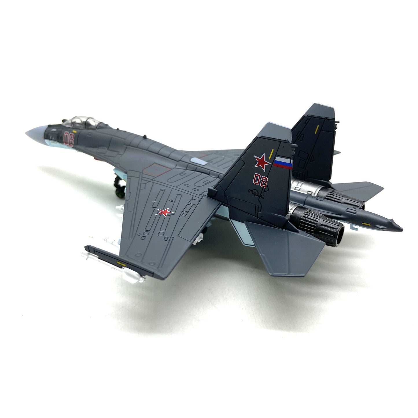 1: 100 Russian Su 35 Super Side Position SU 35 Fighter Alloy Model