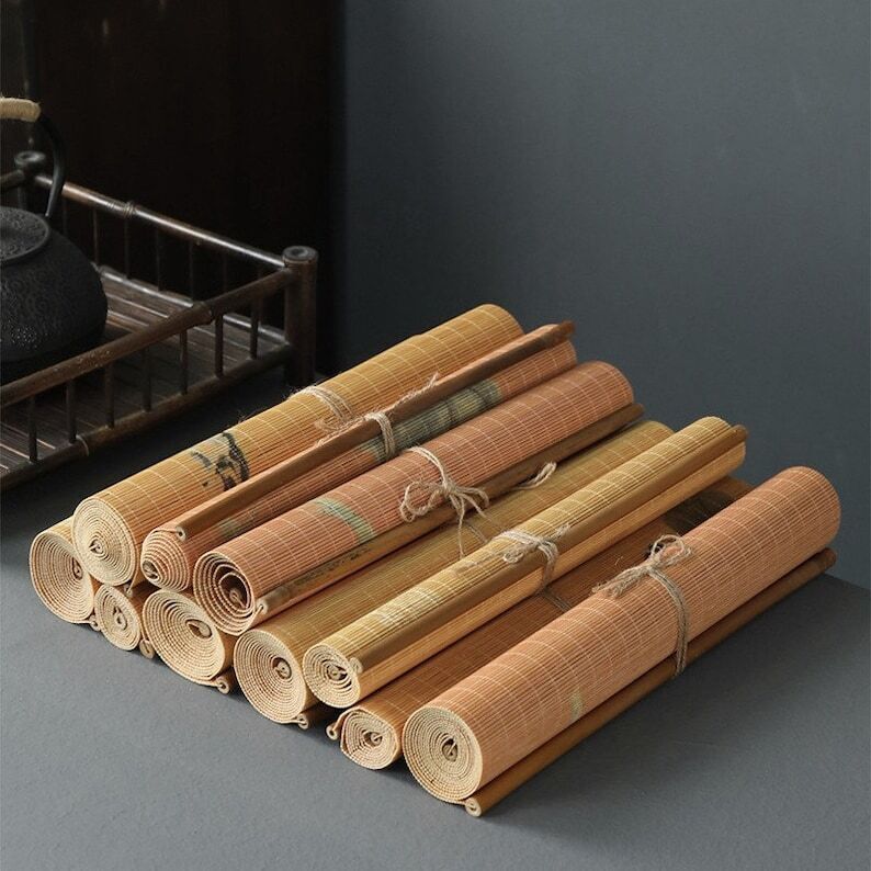 Bamboo Tea Table Mats|Bamboo Table Runner|Table Cloth|Kung Fu Tea Mats