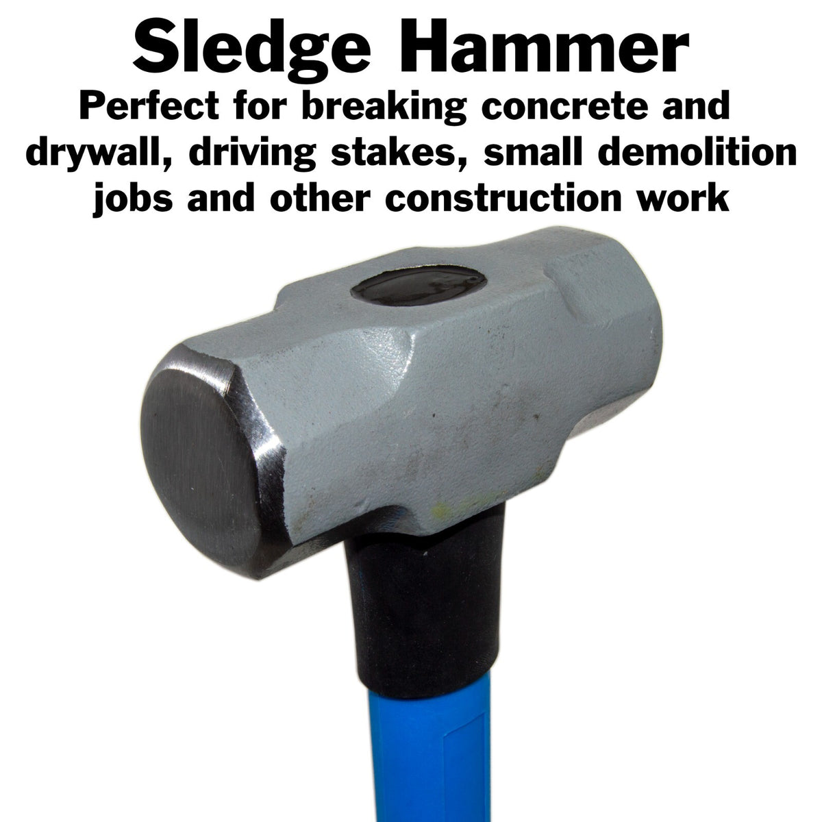 5 Piece Hammer Set - Includes Rubber Mallet, Sledge, Cross Pein, and Ball Pein