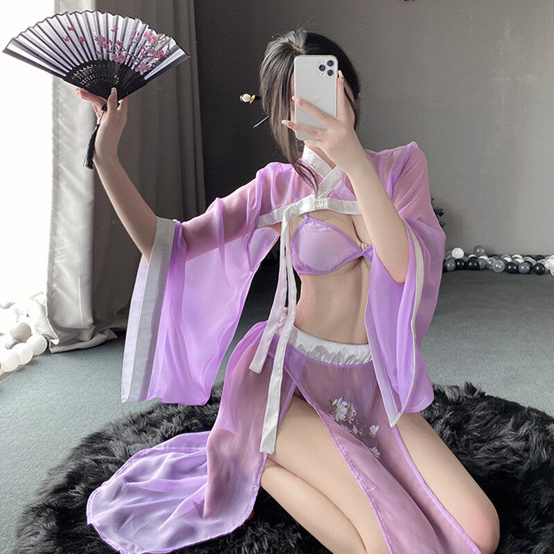 Sexy Chinese Traditional Outfit Underwear Lingerie Cosplay Fairy Dress Nightwear