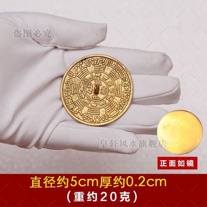 Bronze Mirror Bagua Mirror Bodhi Mirror Carry with You Small Mirror