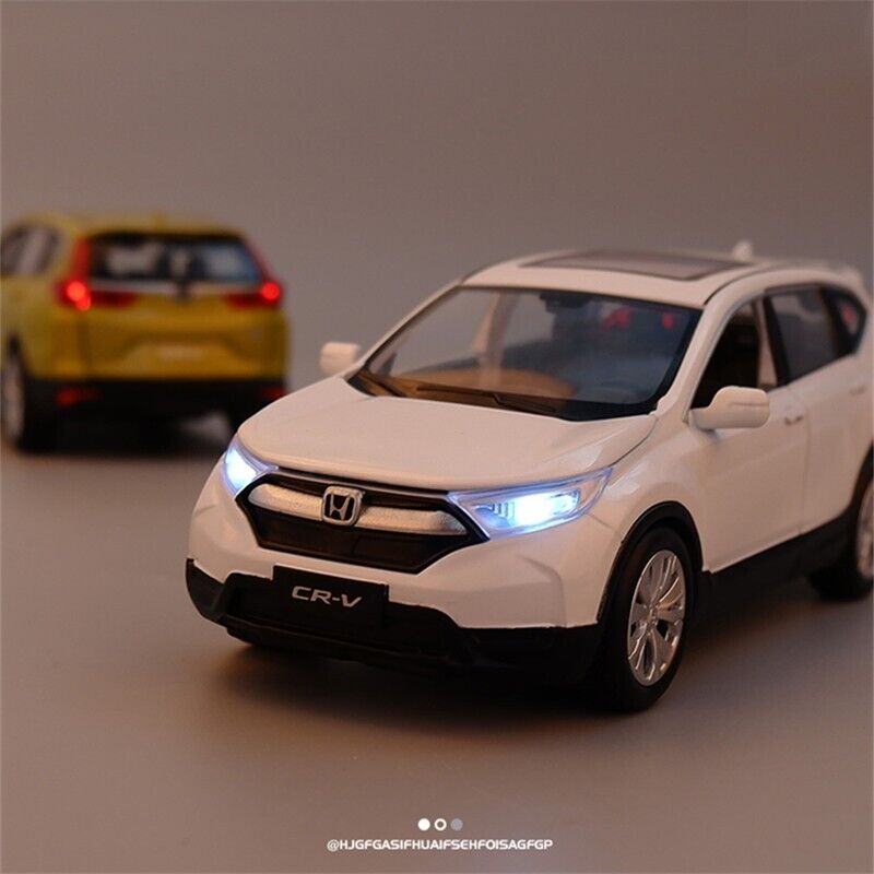 1:32 Honda CRV SUV Druckguss Modell Auto Sound & Licht zurückziehen Kinder Spielzeug Geschenk Kinder-