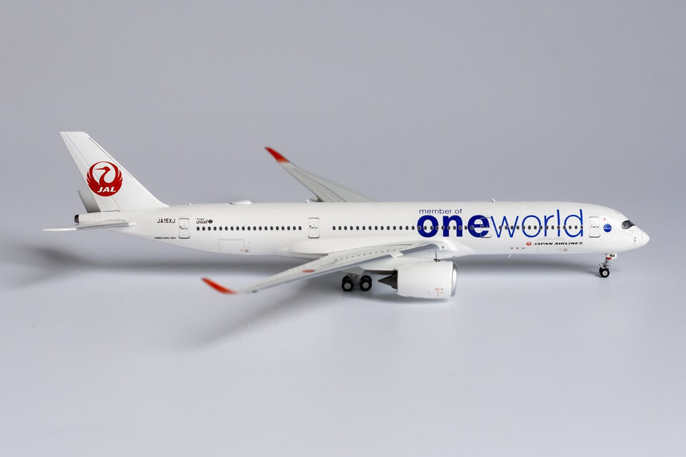 1:400 NG Model JAPAN AIRLINES Oneworld AIRBUS A350-900 Airplane Diecast Model