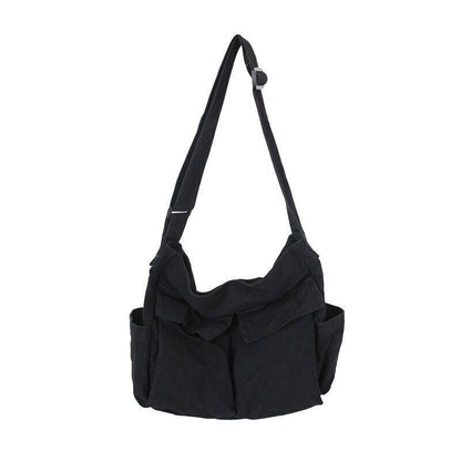 Women's Canvas Shoulder Bags Shopping Bags Ladies Shoulder Crossbody Bag