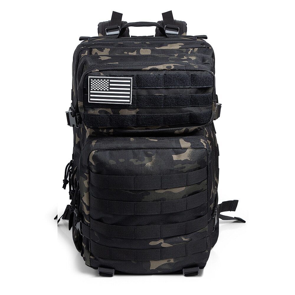 50L Tactical Men Molle Camouflage Army Backpack Hunting Camping Out Bag