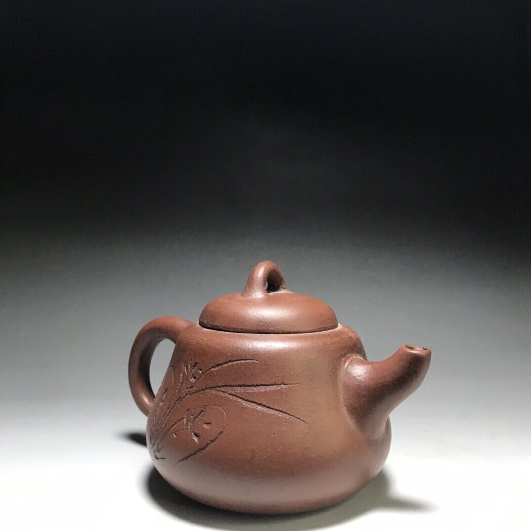 Chinese Yixing Zisha Clay Handmade Exquisite Teapot（葫芦壶 底款：时大彬）