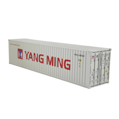 1:50 YANG MING 40GP Metal Shipping Container Model Toy Home Office Decor Gift