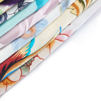 Mulberry Silk Pillowcase 25 Momme Floral Design Luxury Sleep Comfortable Smooth