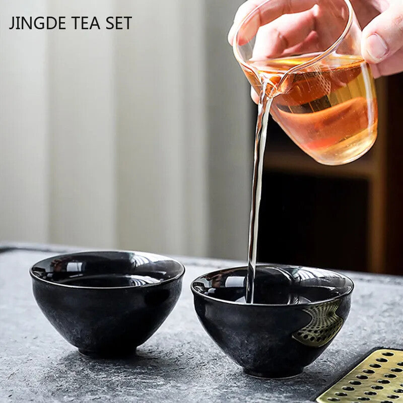 Chinese Style Handmade Ceramic Teacup Boutiques Master Tea Cup Household