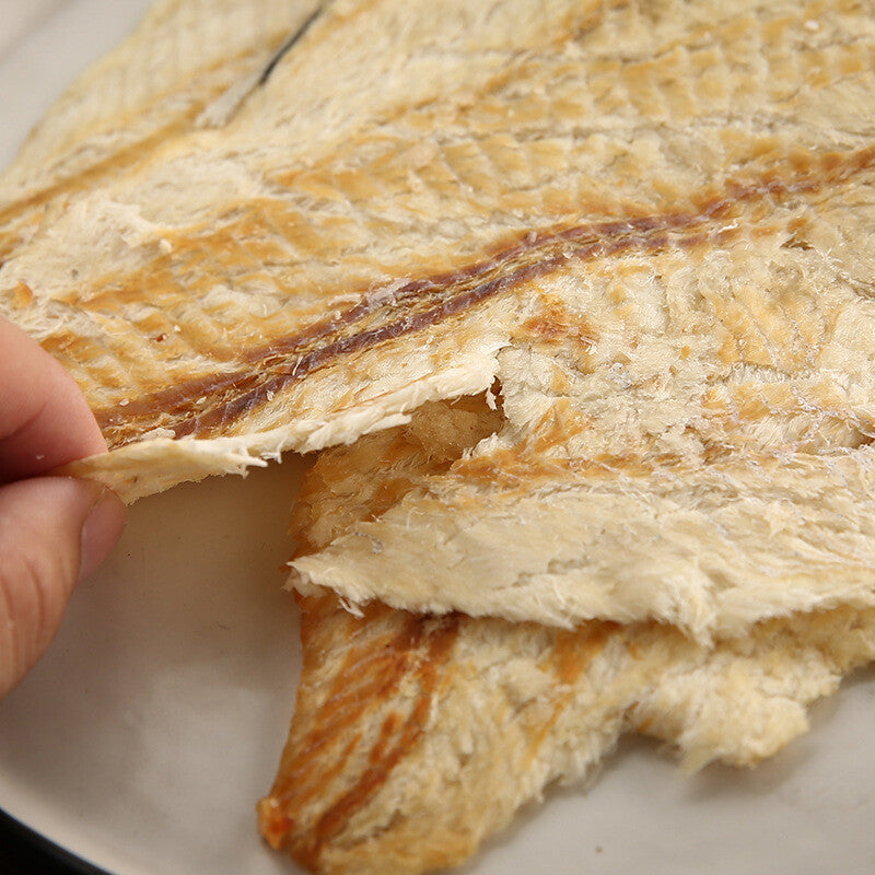 500g Cod Fillets Dry Fish Ready-to-Eat Seafood Grilled Snacks - Office Snacks