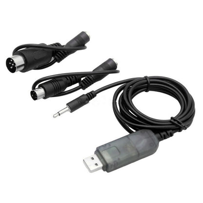 USB Simulator Cable Kit RC Helicopter Airplane Car Training For FlySky FS-SM100,