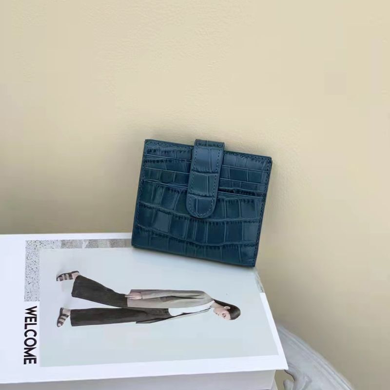 Durable Wallet Handbag Synthetic Leather Cardholder Wallet Card Bag 11*8*2cm 1PC