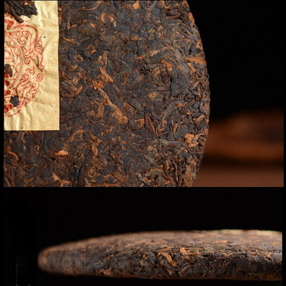 Palace Old Pu-Erh Cooked Tea Cake Premium Yunnan Ecological Pu'er Black Tea 357g
