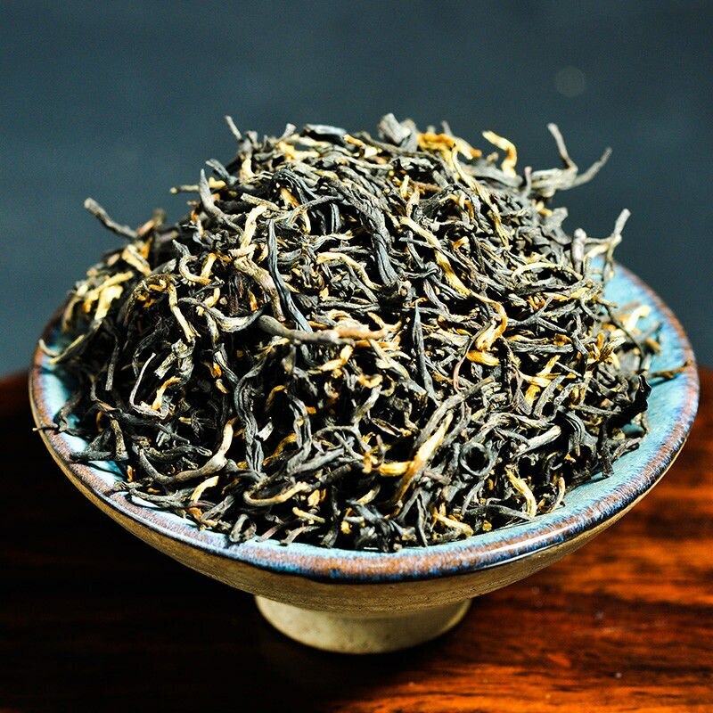 Premium Wuyi Organic Golden Army Dollar Army Dollar Eyebrow Junmee Black Tea 500g -