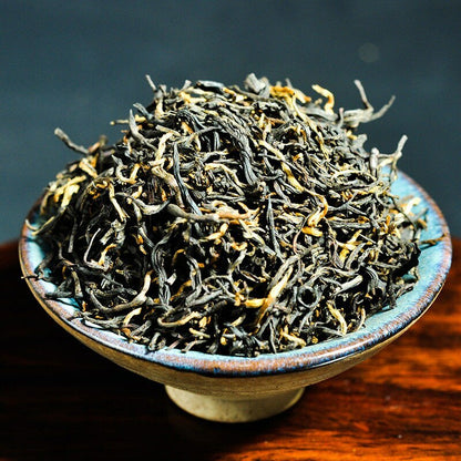 Premium Wuyi Organic Golden Army Dollar Army Dollar Eyebrow Junmee Black Tea 500g -