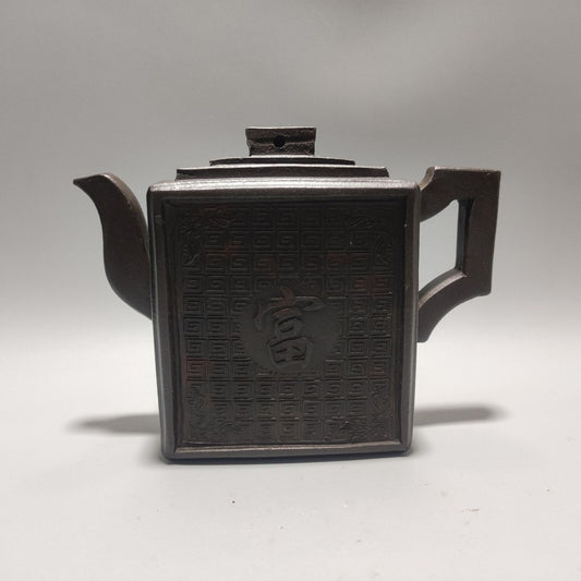 Vintage Chinese Yixing Purple Clay Teapot Zisha Ceremony Teaware Collection Rare