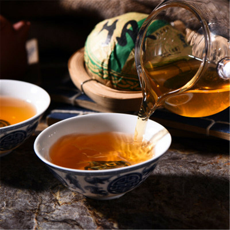 Premium Pu-erh Tea cha Puerh Cake Yunnan Old Tea Tree Sheng Tea 100g Green Tea