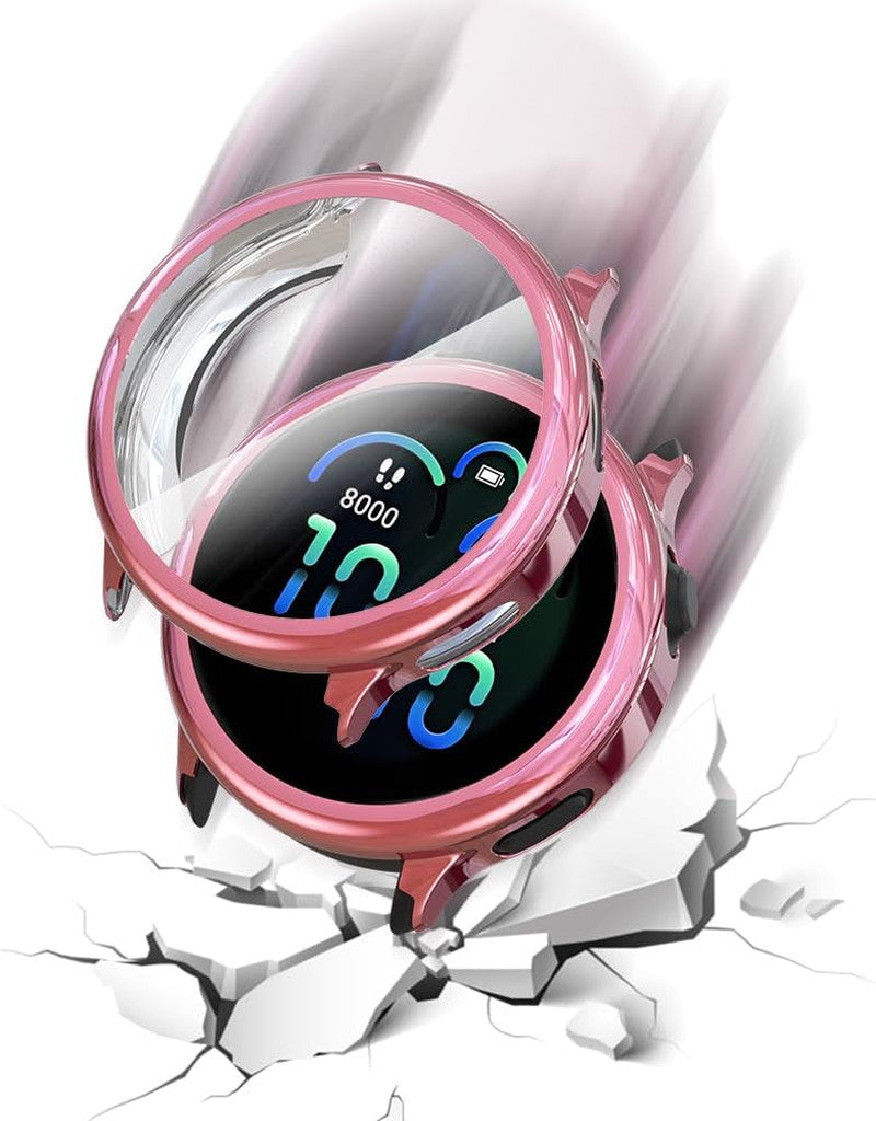 5-Pack Soft Screen Protector Bumper Case Compatible with Garmin Vivoactive 6 Sma