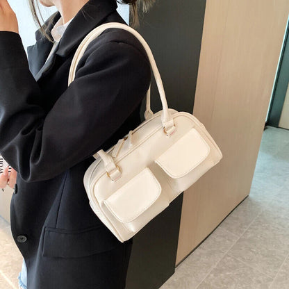 Shoulder Bags Women Brand Tote Bag Handbag Bag Casual Double Pocket Hand Bag