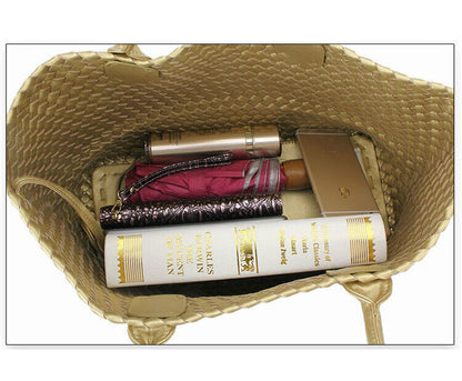 Brand Design Woven Handbags For Women Bales Fashion Tide Weave Hand Shoulder bag