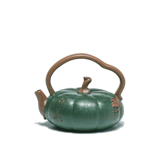 100ml Tea Pot Real Yixing Zisha Clay Full Handmade Kungfu Teapot Loop Handle New