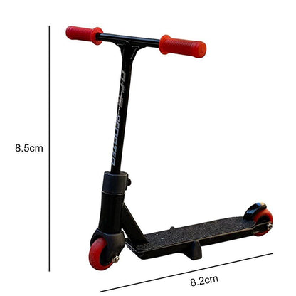 Mini Alloy Finger Scooter Model Set Interactive Leisure Activity Skateboard Kit
