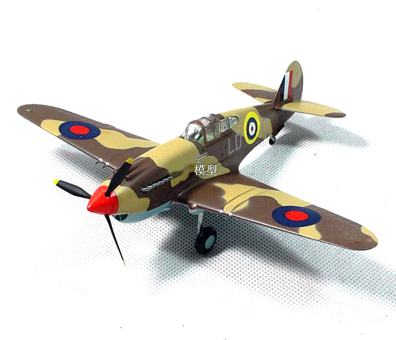 RAF250 P-40 Sqn 1941 North Africa 1/72 aircraft finish plane Easy model