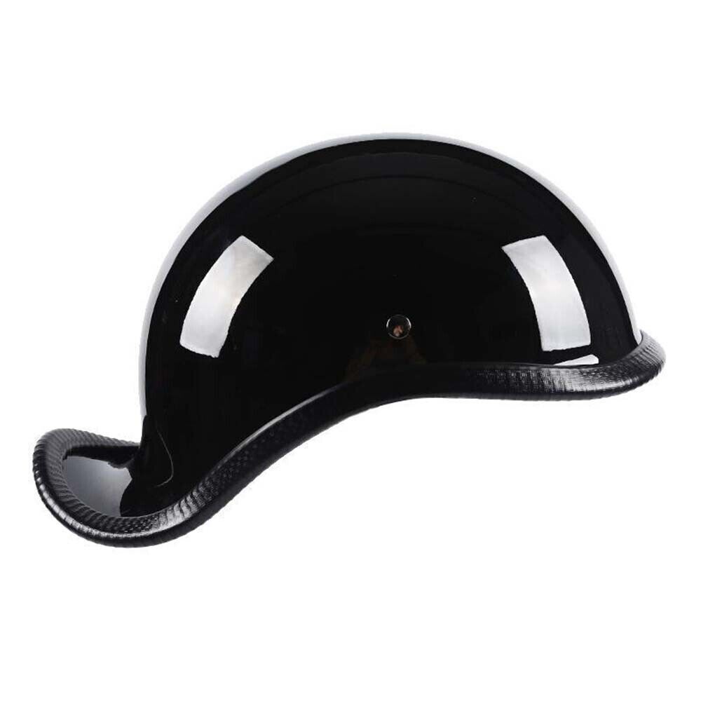 Classic Motorcycle Helmet with Baseball-Style Cruiser Adult Half Face Helmet
