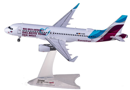 1:200 Herpa Eurowings AIRBUS A320 Passenger Airplane ABS Plastic Aircraft Model