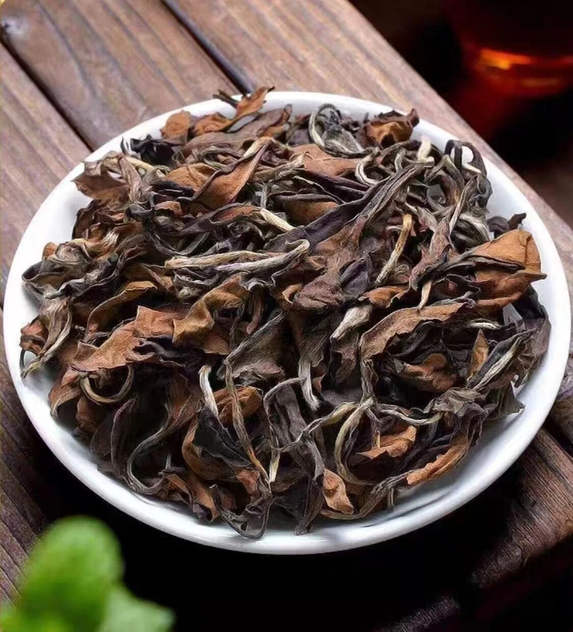 500g FuDing White Tea Shou Mei Tea Jujube fragrance Chen Xiang Old White Tea