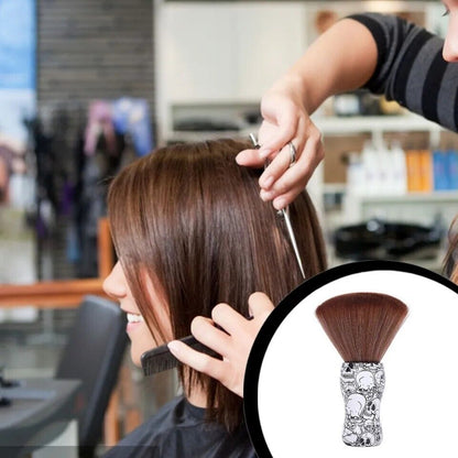 Cepillo de barbero barberia barber brush suave para hombre sacudidor - NEW