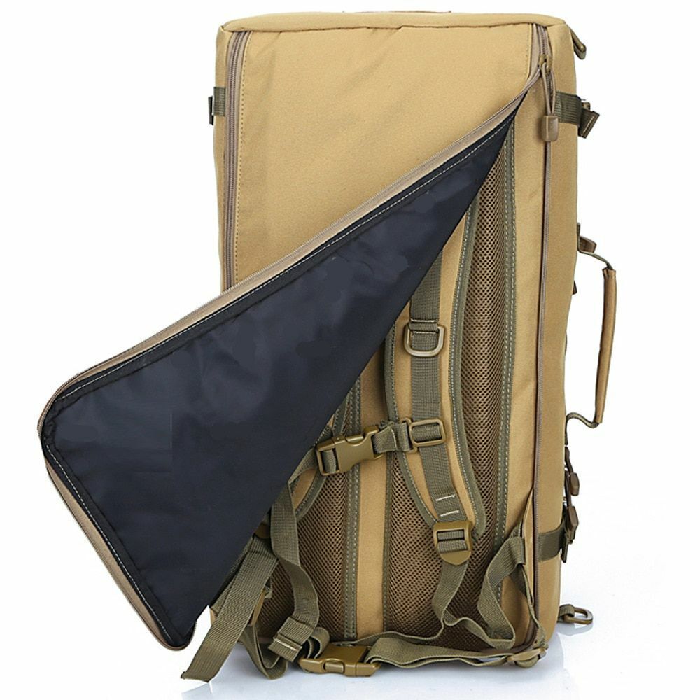 Outdoor Tactical Backpack 50L Large Bag Multifunction Trekking Hunting Hiking