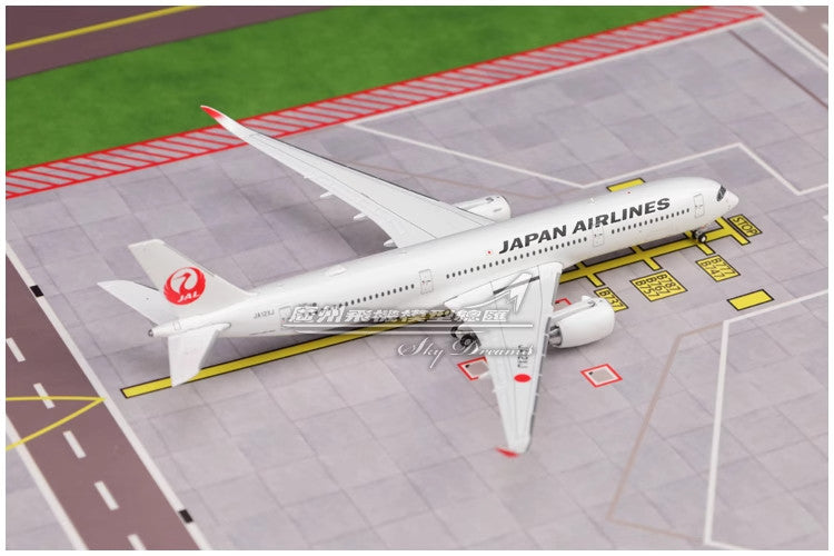1:400 JC Wings JAPAN AIRLINES AIRBUS A350-900 Passenger Airplane Diecast Model