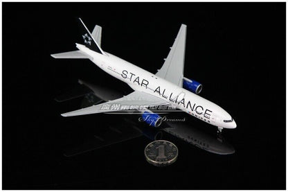 1:400 JC Wings UNITED STAR ALLIANCE BOEING 777-200ER Airplane Diecast Model