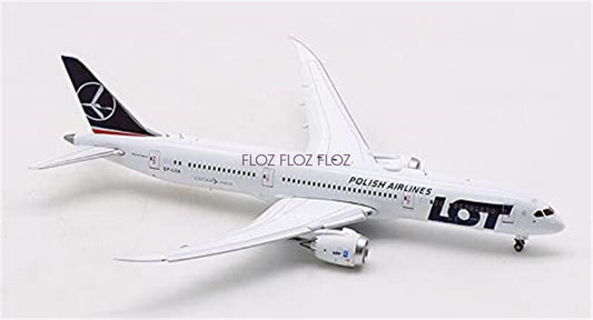 JC Wings LOT POLISH AIRLINES for BOEING 787-9 SP-LSA FLAPS DOWN 1/400 model