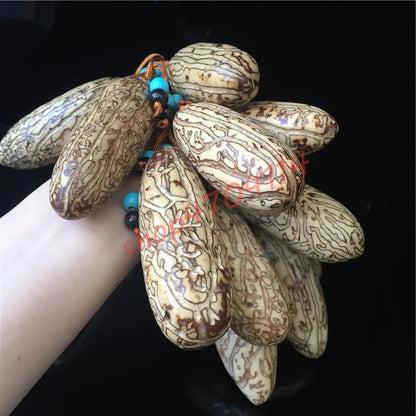 1PC Pure Natural, Thousand Eyes, Bodhi Seed Hanging, Key Links Hanging Parts